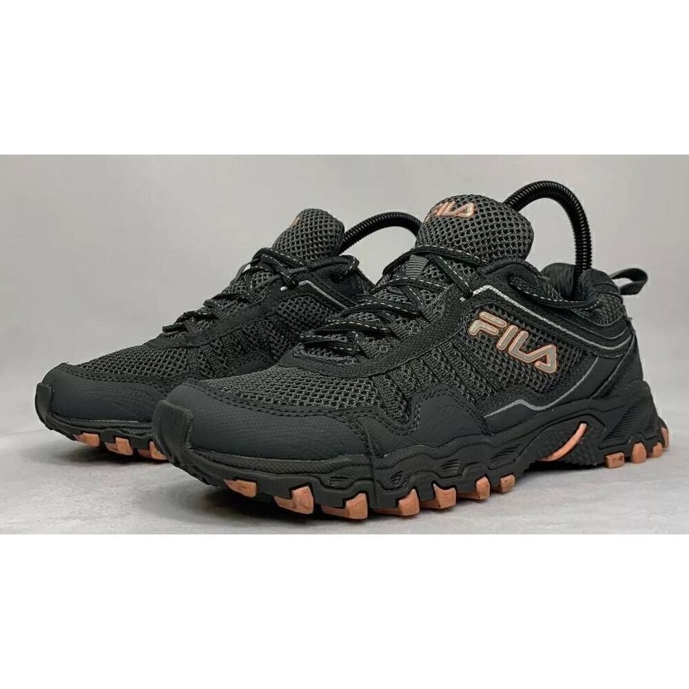 Fila Womens Uncharted 2 Memory Foam 5JM00120-082 Gray Running Shoes Size 9.5